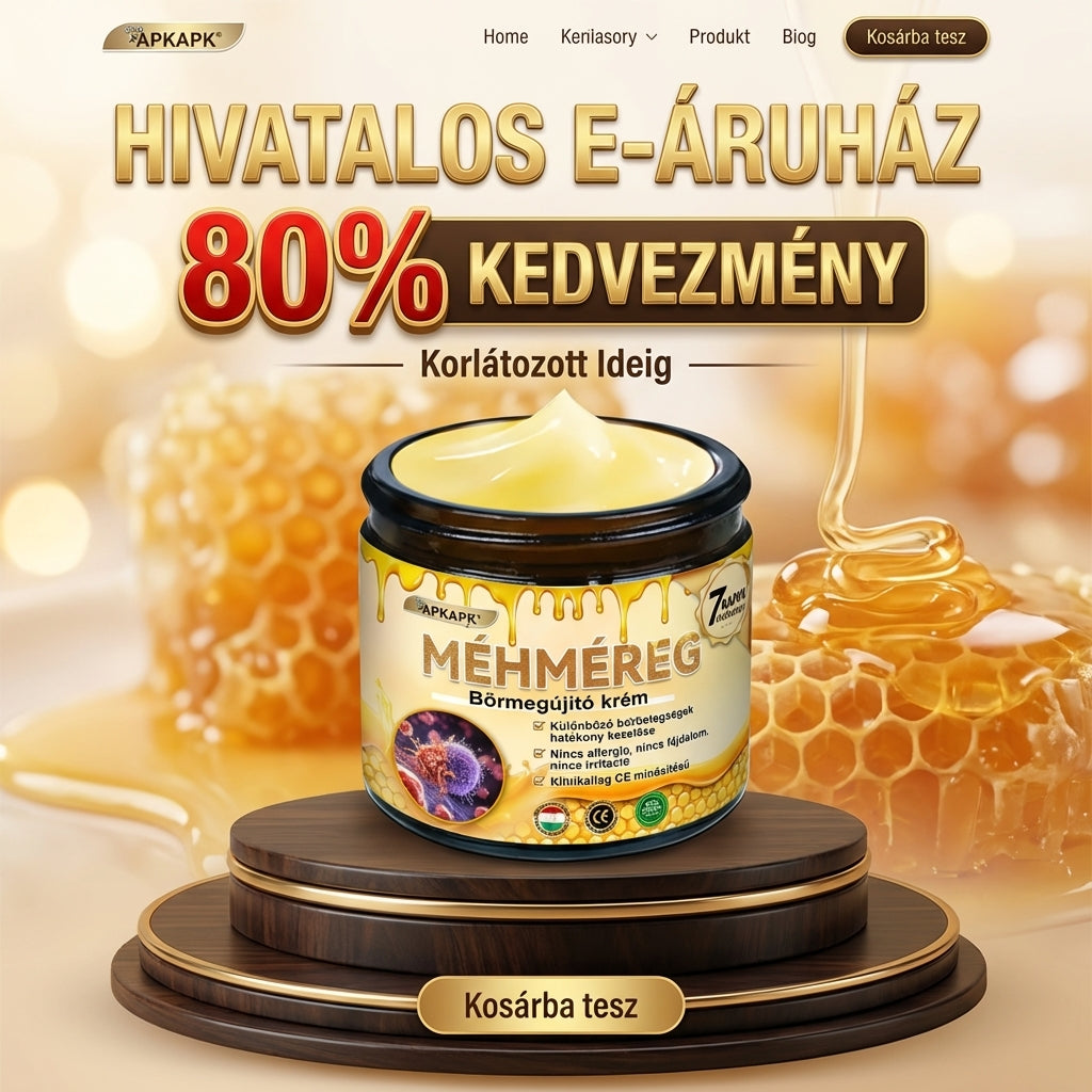 🥇Ajánlott a Semmelweis Kórház által · BENU hivatalos üzlet✨𝖠𝖯𝖪𝖠𝖯𝖪® méhméreges bőrmegújító krém
